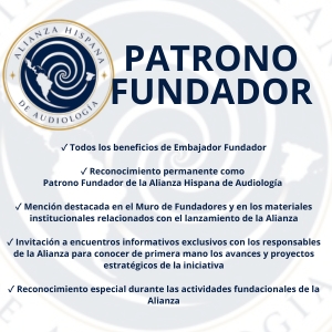 Patrono Fundador - Alianza Hispana de Audiología